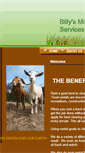 Mobile Screenshot of billysminifarm.com